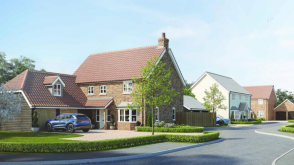 A residential development site in Willingham St Mary photo