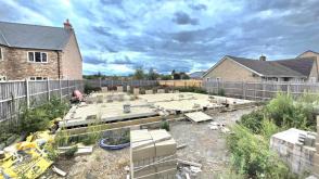 Partially constructed bungalow in Spalding photo
