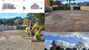 Plot with PP for sale in Corfe Mullen photo