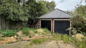 Building plot in photo