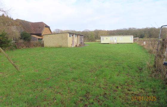 Plot with PP for sale in Pamber Green photo