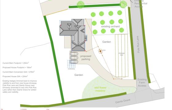 Plot with PP for sale in Combe St Nicholas photo