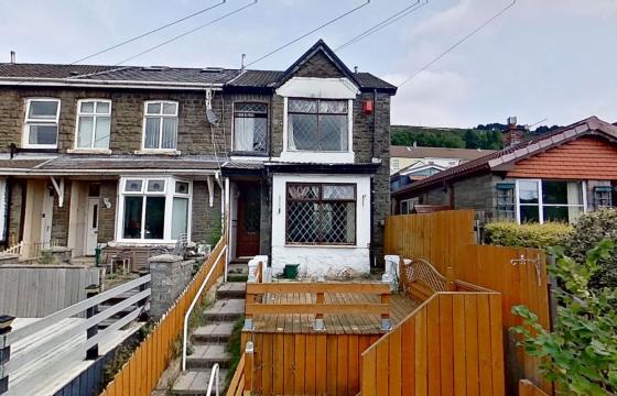A Victorian end of terrace house requiring refurbishment in Tonypandy photo
