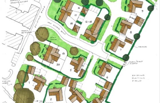 Plot with PP for sale in Standwell Green photo