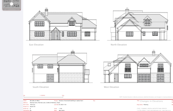 Plot with PP for sale in Combe St Nicholas photo