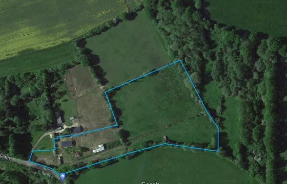 Plot with PP for sale in Hargate photo