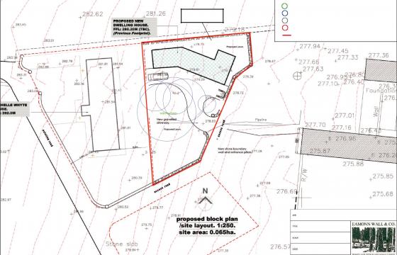 Plot with PP for sale in Leadburn photo
