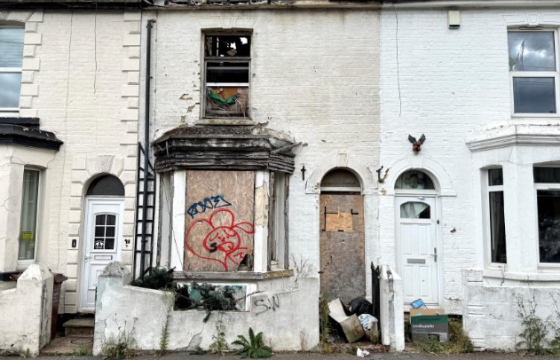 Fire Damaged House in Gillingham photo