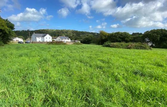 A Coastal Development  Near Llangrannog photo