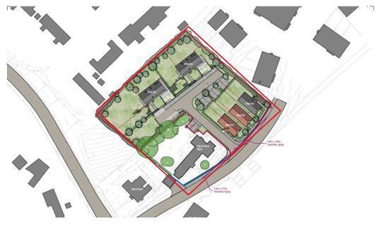 Development site in Haslemere photo