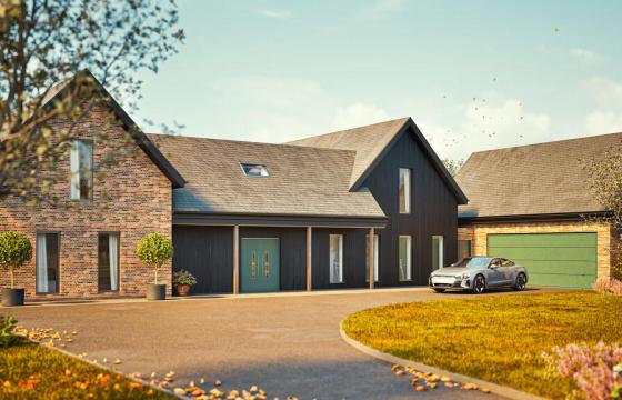 Striking residential building plot in Morley photo