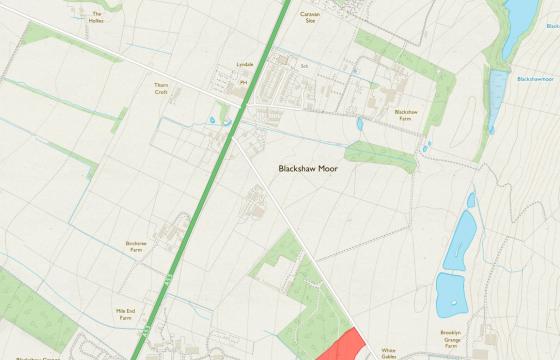 Land - No PP for sale in Blackshaw Moor photo