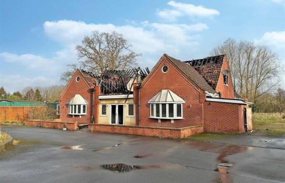Fire damaged for development in NORWICH photo