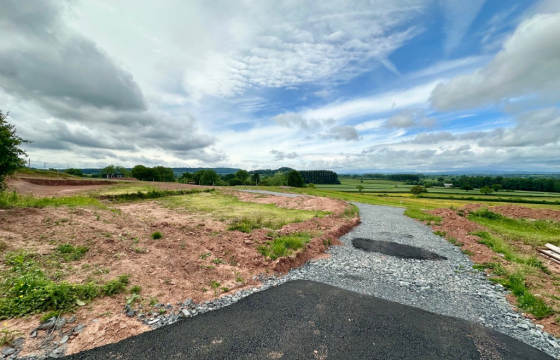 A building plot in Hereford photo