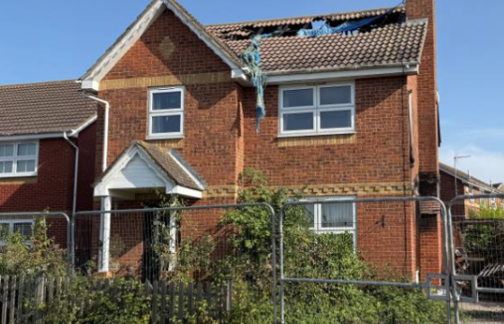 Fire Damaged Four-Bedroom Detached House in Sittingbourne photo