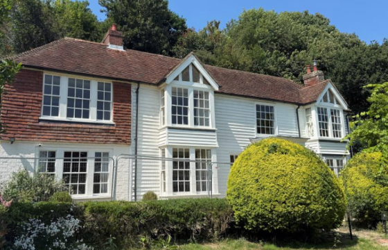Detached House Affected By Landslip in Rye photo