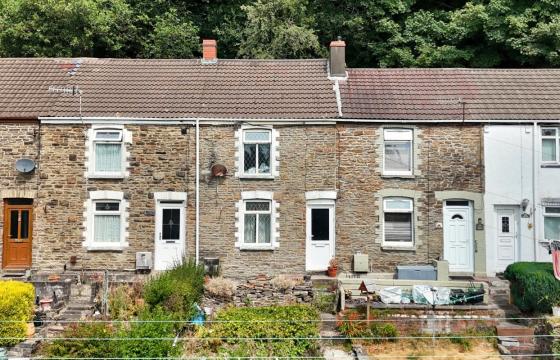 Mid terrace house for renovation in Neath photo