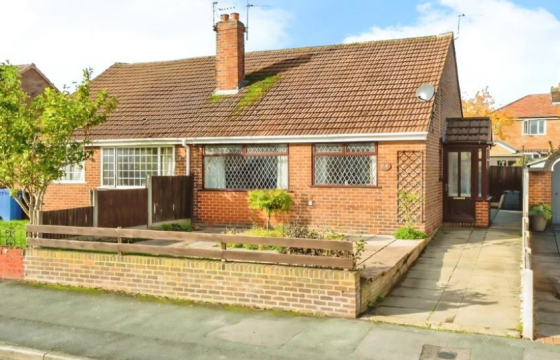 Semi detached bungalow for modernisation in Warrington photo