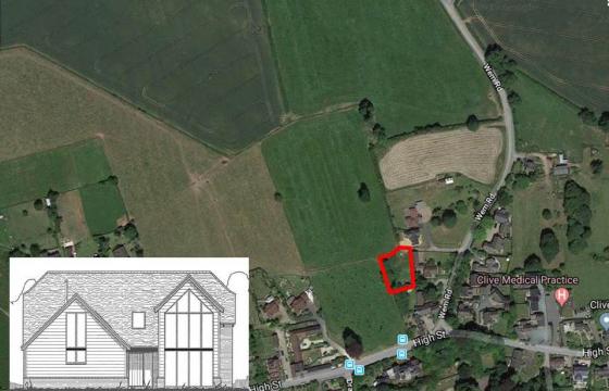Plot with PP for sale in Clive photo