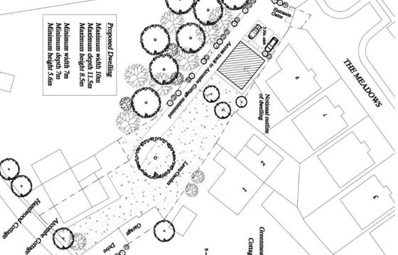 A plot of land in Machen photo