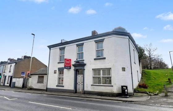 Property which has undergone partial refurbishment in Blackburn photo