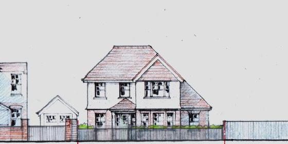 Plot with PP for sale in Hampton photo