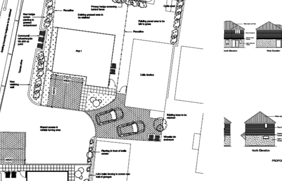 Land with full planning in Andover photo