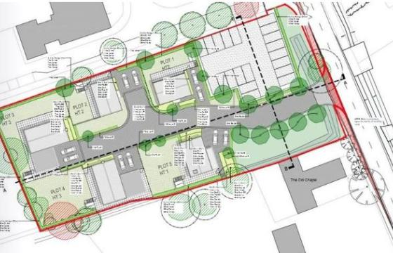 Development Site in Caston photo