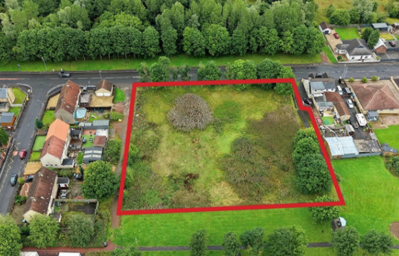 Brownfield development site in Wishaw photo