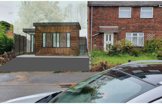 An individual building plot in Belper photo